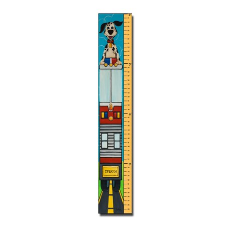 Trademark Fine Art 6 Foot Growth Chart 'Growth Spark' by Sylvia Masek, 8x48 SM0007-C848GG